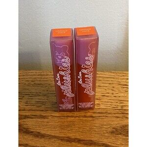 2X Lime Crime Plushies ORANGE JUICE Soft Focus Lip Veil Liquid Lipstick 0.11